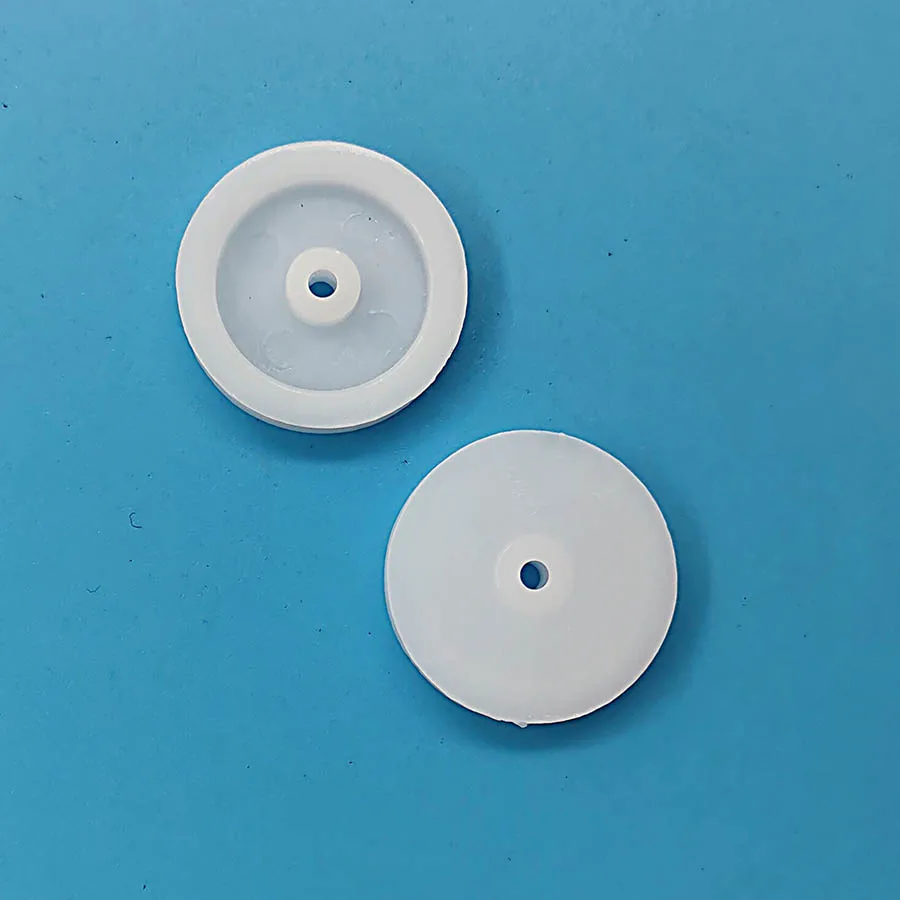 

Пластиковые шкивы для ремня, 19,6*2 колеса для катания на роликах, DIY модели аксессуаров, шкив, технология производства колес 19,62a