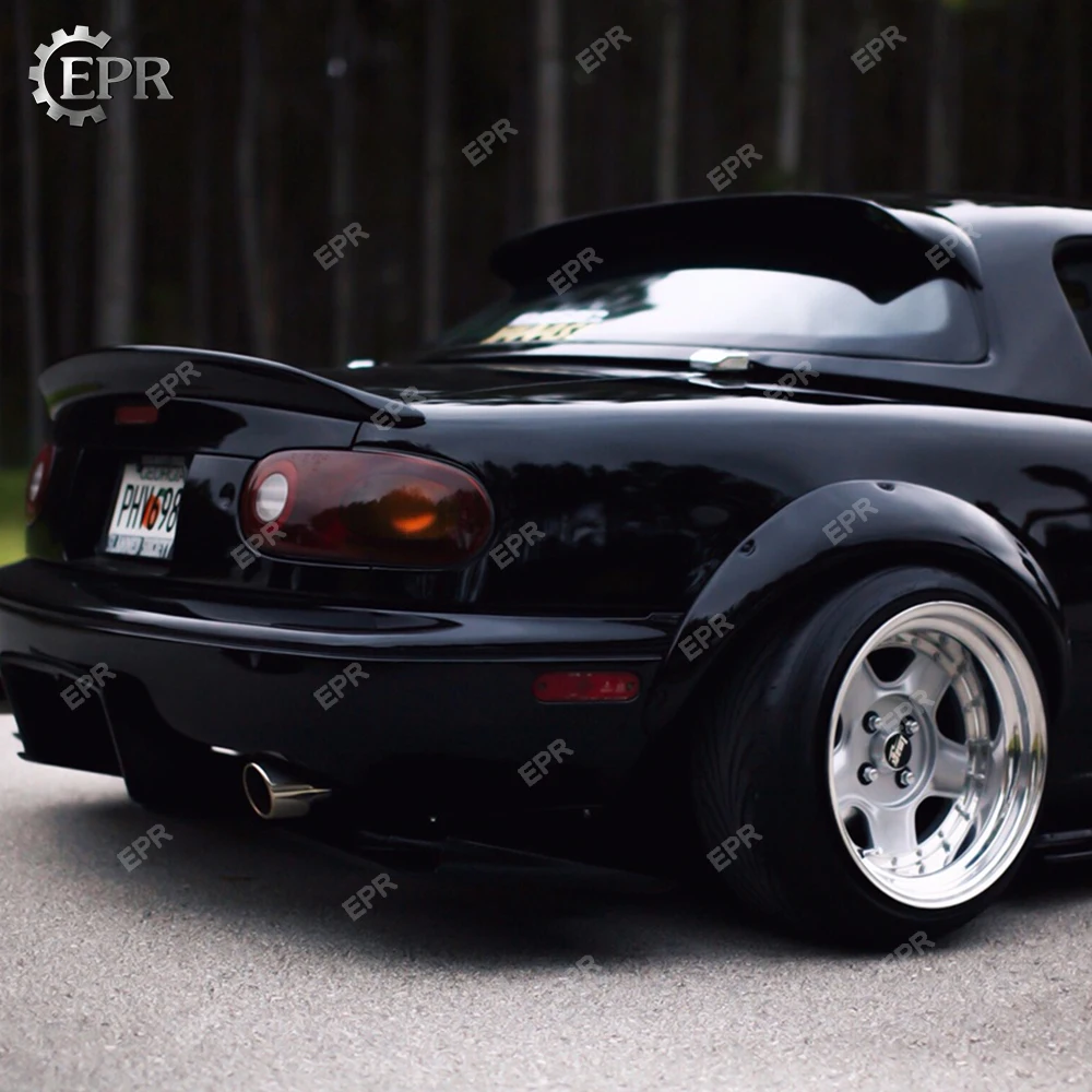 Для Mazda MX5 NA FRP спойлер на крышу из стекловолокна (подходит для жесткой крыши)