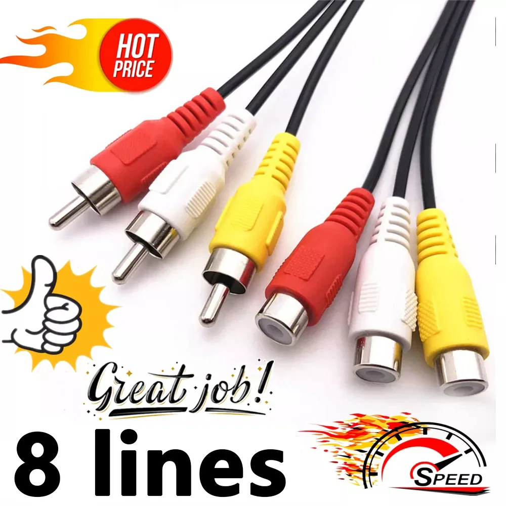 

8 lines clines Cable HD TV DVB-S2 V7 V8 V9 Nova 8 lines