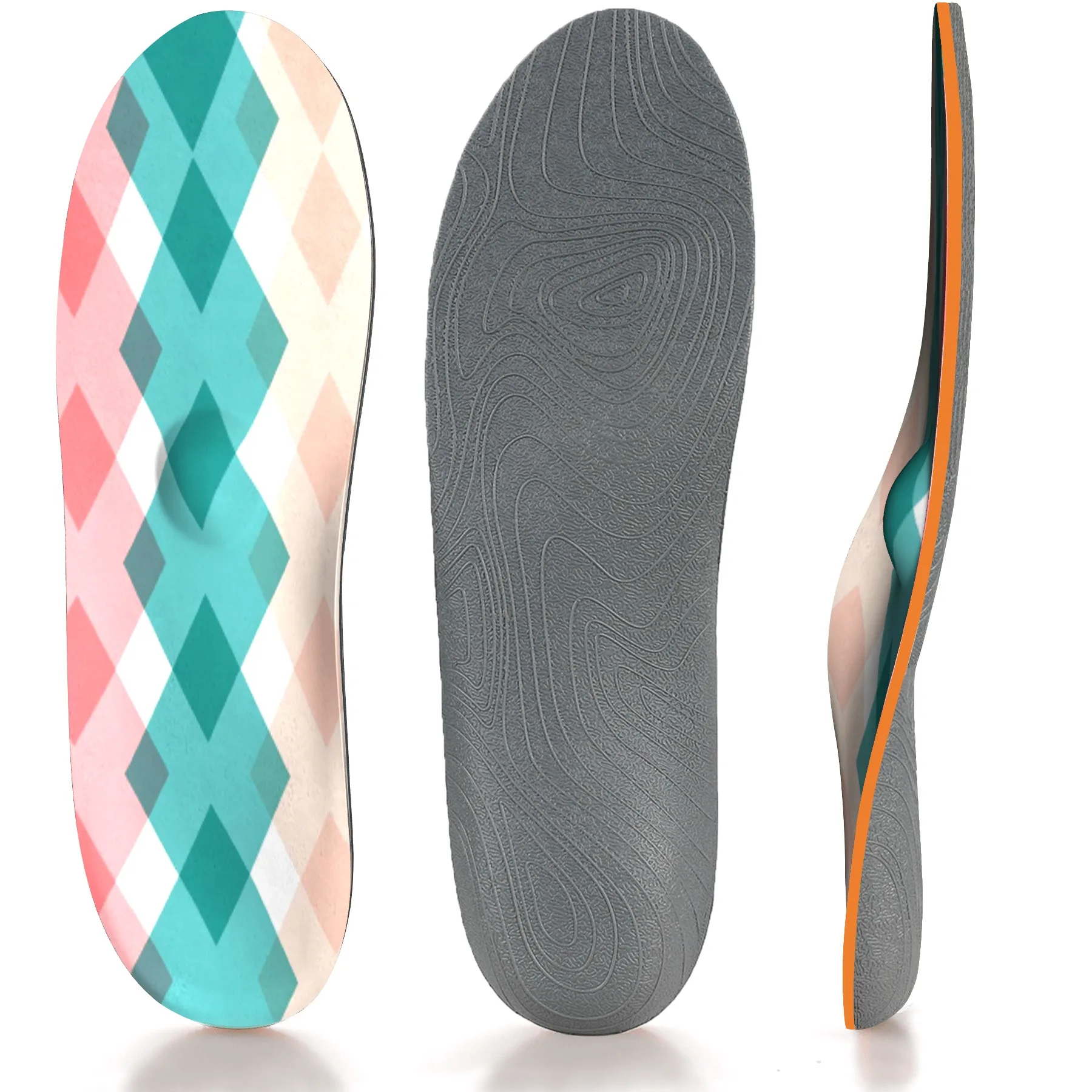 

Стельки с эффектом памяти для обуви, сетчатые дышащие, дезодорирующие, для бега, ортопедические для мужчин и женщин