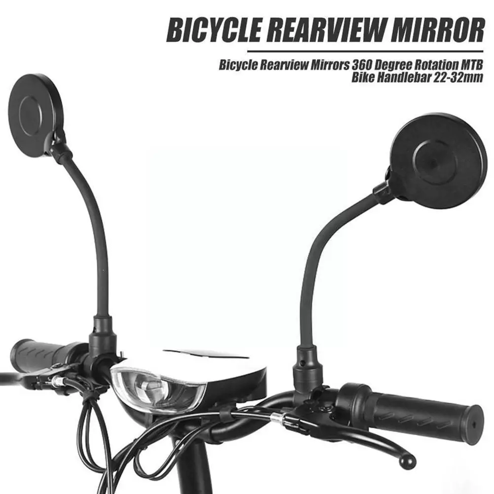 

2pcs Bike Mirror Long Bicycle Rearview Handlebar Mirrors Adjusting Large Screen Bicycle Rearview Mirror Parts For Bike Mtb I4z5