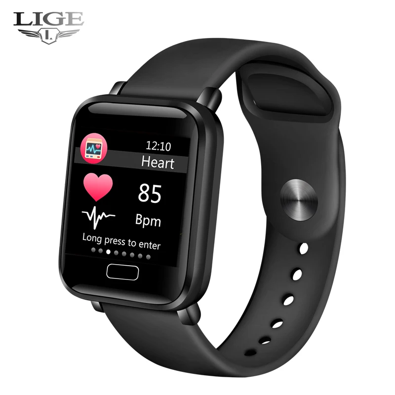 Женские умные часы водонепроницаемые спортивные для Iphone телефон Smartwatch монитор