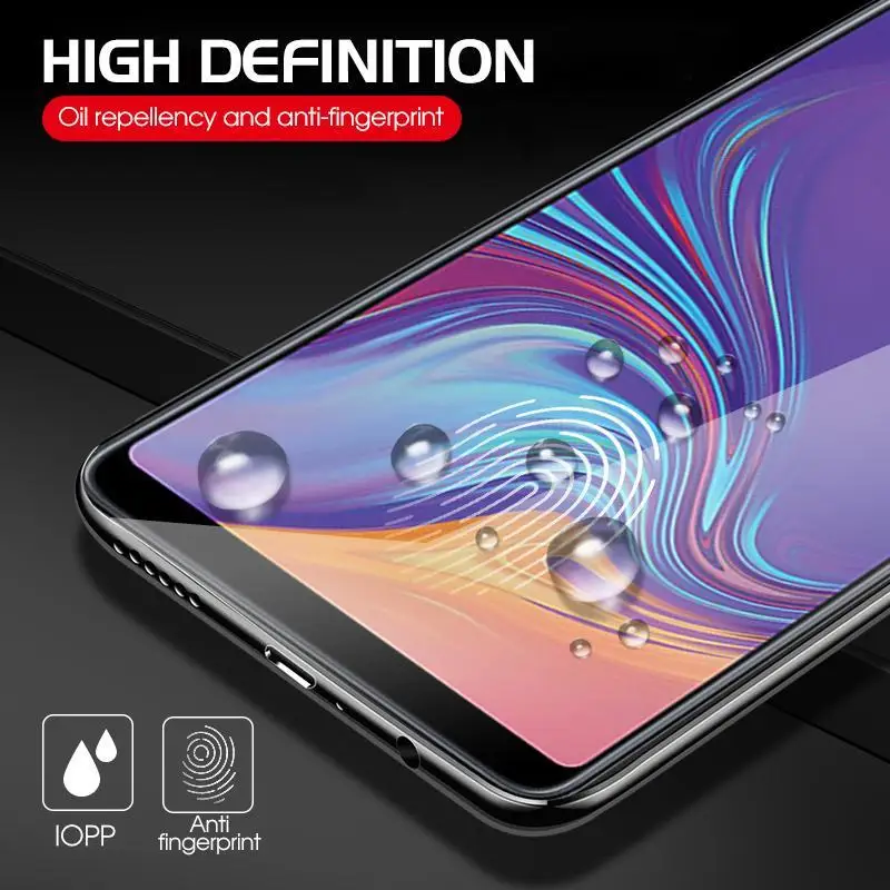 9D изогнутое закаленное Высокопрочное Стекло на samsung Galaxy A30 A50 A10 Экран протектор