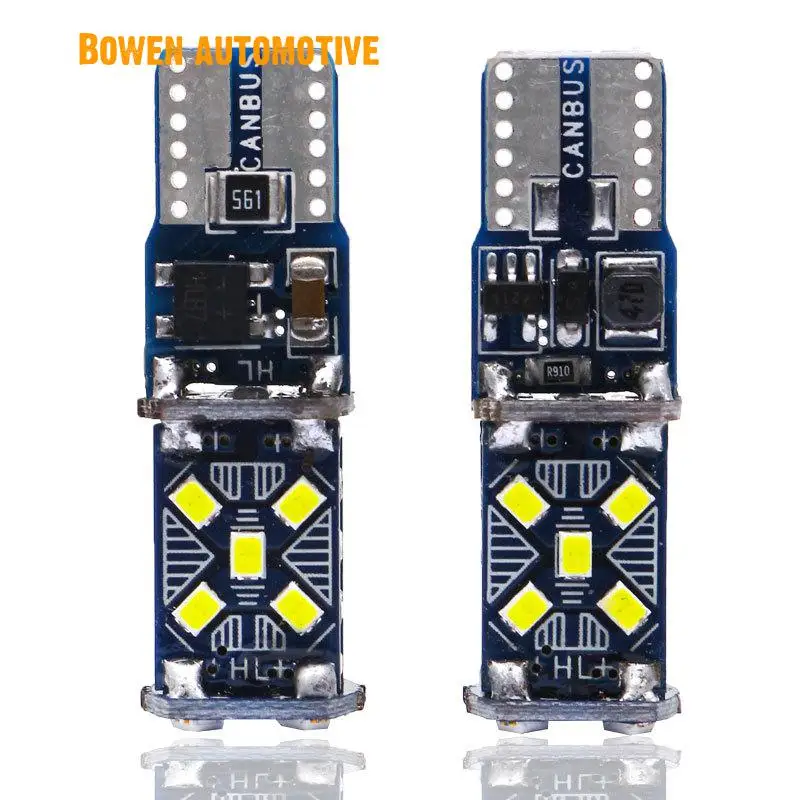 

HY09 New T10 side marker light CANBUS w5w 2016 15smd highlight