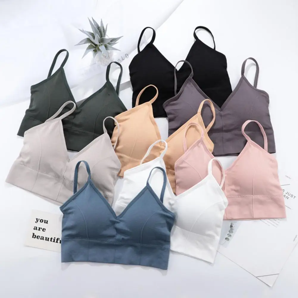 

Женский спортивный бюстгальтер топы для йоги и фитнеса, хлопковый женский модный бюстгальтер, топы, дышащий спортивный бюстгальтер для йог...