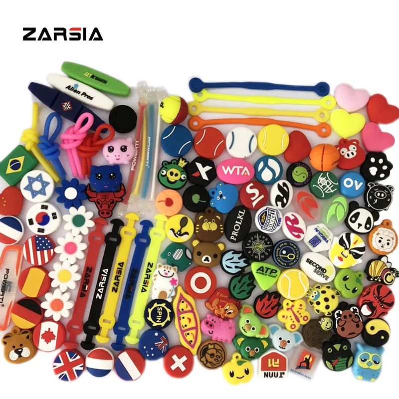 5 шт ZARSIA Новый крюк Теннисная ракетка Вибрационный демпфер | Спорт и развлечения