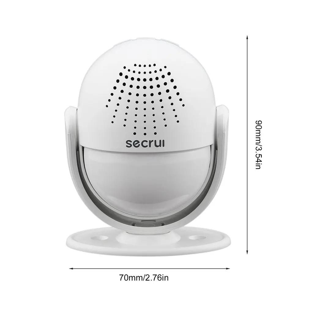 

SECRUI M6 Doorbell Alarm Host Welcome Security Burglar IR Detector Alarm System Ideal for Businesses and Homes