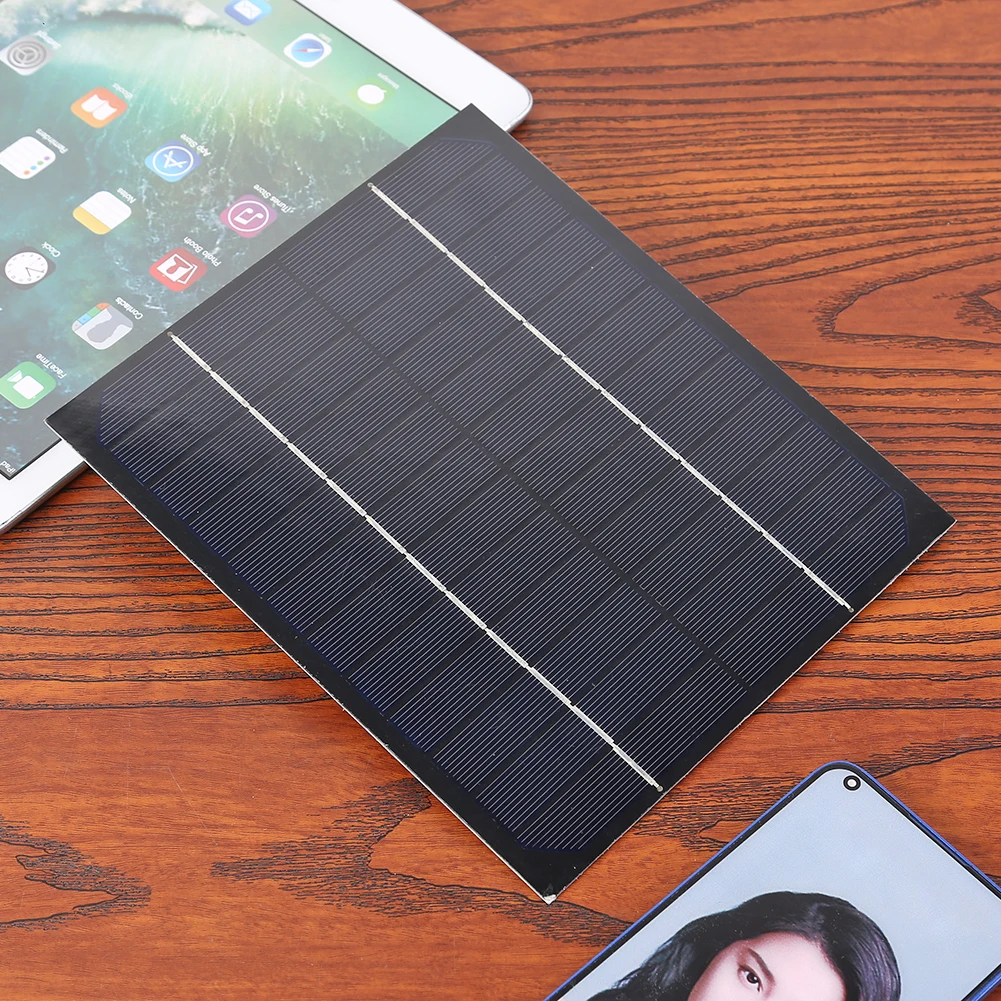 6 Вт 12 в панель солнечных батарей монокристаллическая Кремниевая солнечная