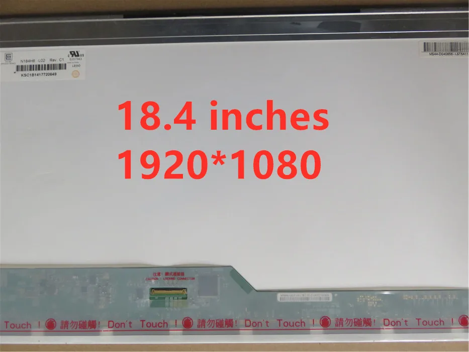 N184H6 L02 N184HGE L21 18 4 дюймовый ноутбук ЖК дисплей экран светодиодный 1920*1080 Дисплей