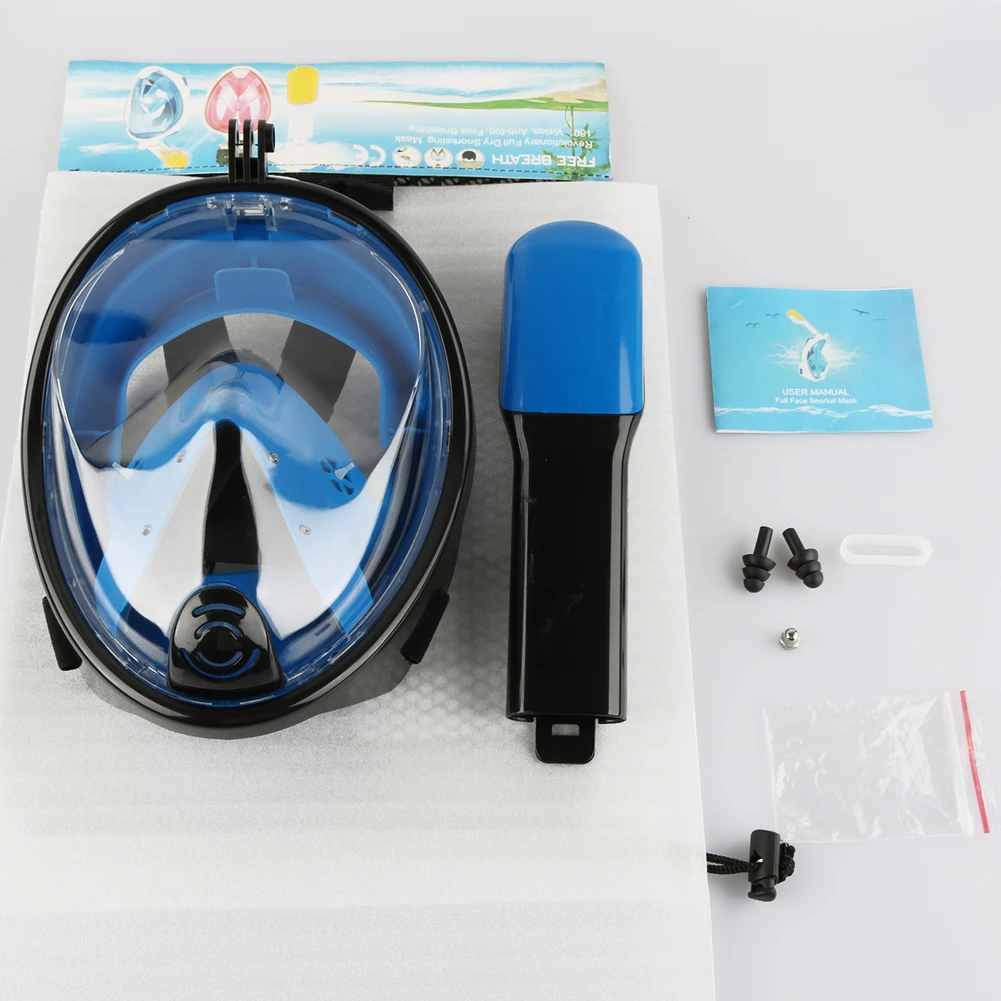 

Children Adult Diving Care Underwater Respirator Goggles Full Face Scuba Face Mask for Swimming Spearfishing