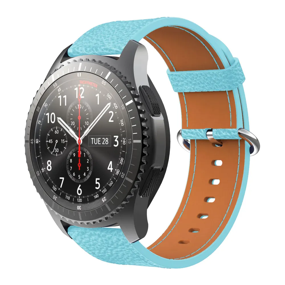 Hero iand Премиум кожаный ремешок для часов 22 мм ремешок для Huami Amazfit GTR 47 мм/Stratos 2 2 S/браслеты soprt модный браслет