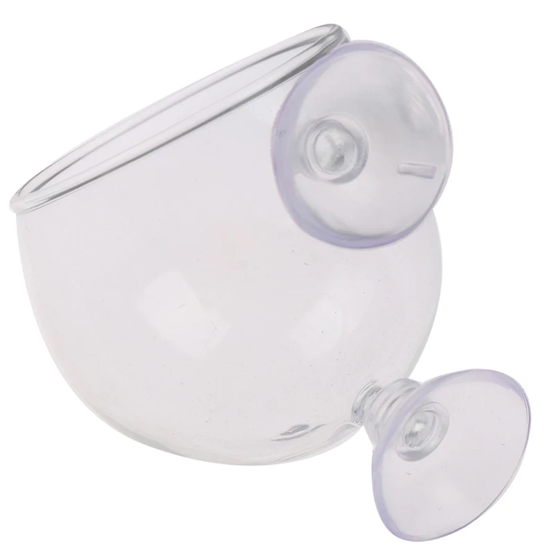 Аксессуары для аквариума прозрачный хрустальный стеклянный горшок растений