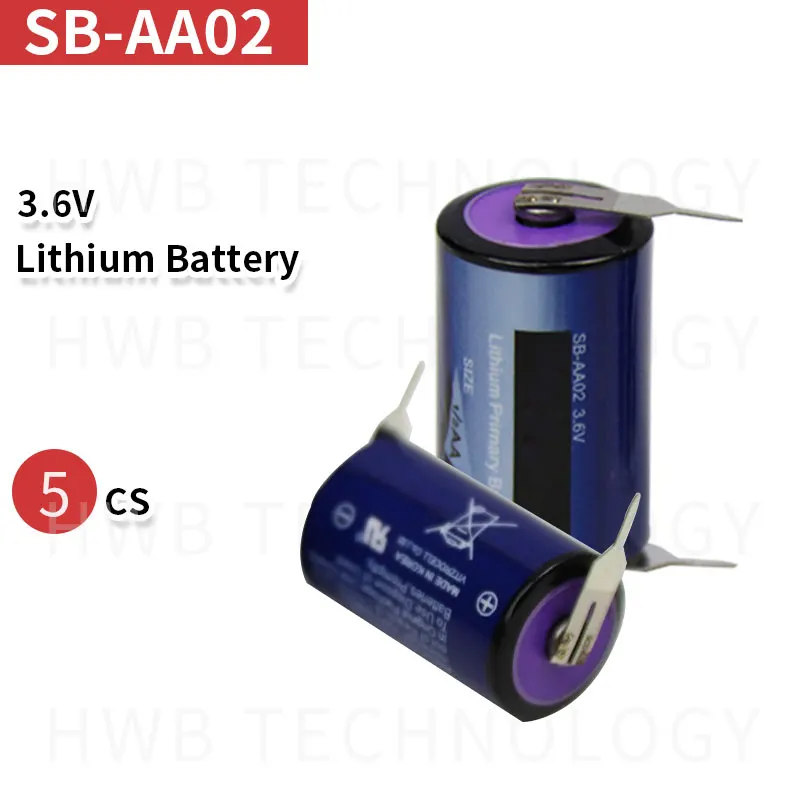 5 шт./лот высокое качество Корея Tekcell SB AA02 3 6 В LS14250 ER14250 литиевая батарея 1/2 А С