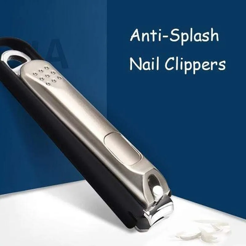 

Stainless Steel Anti-Splash Nail Clippers No Splash Manicure Tools Trimmer Fingernail Nail Clippers