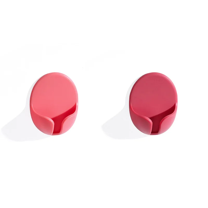 

2pcs Red Blue Hook Strong Suction For Home Strong Sticky Wall Hook For Kitchen BathroomToilet Multi-Purpose Hooks HOT