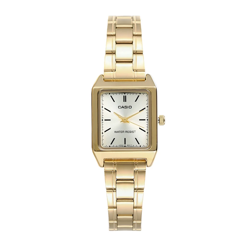 

Casio Watch Small square watch classic retro watch women's square quartz watch LTP-V007G-9E