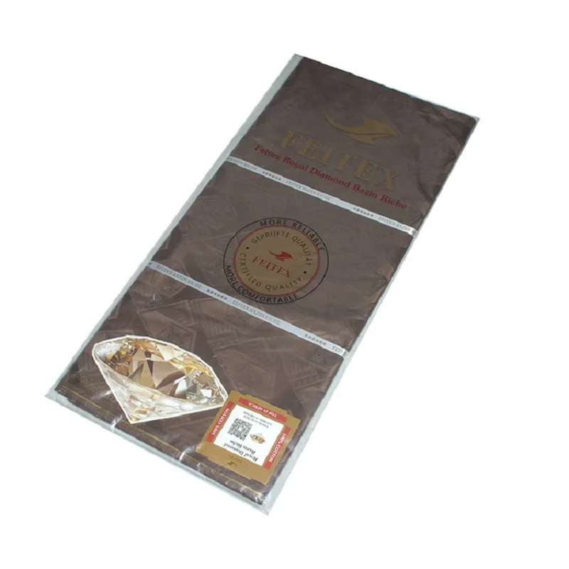 Мягкая африканвечерние партия Bazin ткань для одежды новая хлопковая Дамасская