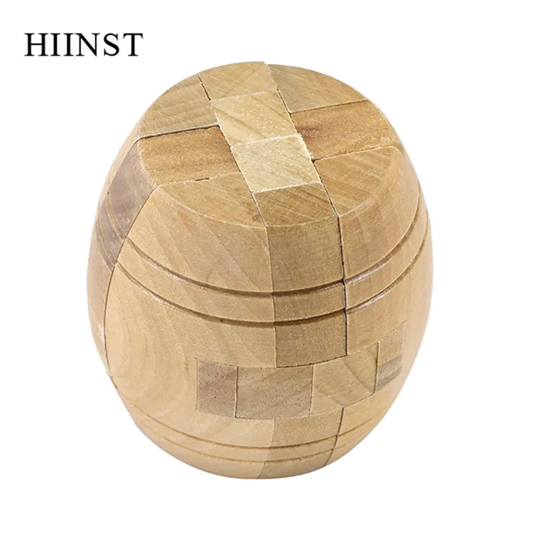 HIINST Новые веселые игрушки Пазлы Деревянные 3D китайские мозговые тизеры игра IQ
