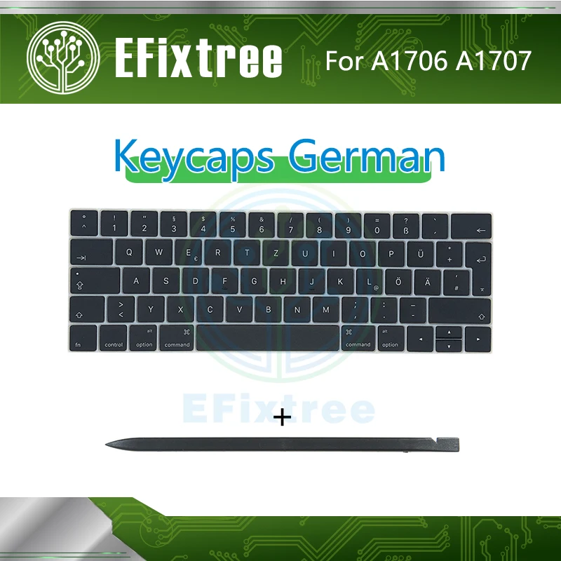 Новые колпачки для клавиатуры A1706 A1707 немецкие клавиш Macbook Pro Retina 13 &quotколпачки