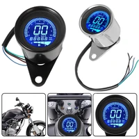 12v universal backlight lcd digital motorcycle tachometer speedometer gauge oil level meter for honda yamaha suzuki harley