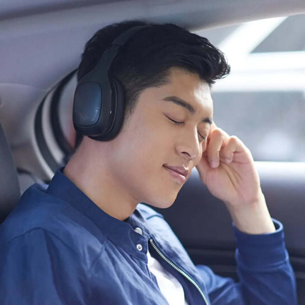 Xiaomi mi Bluetooth беспроводные наушники 4,1 версия Bluetooth наушники aptX 40 мм Dyna mi c PU гарнитура для мобильных телефонов игр