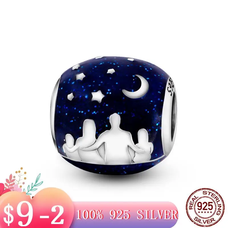 

Шарм «Счастливая семья» из серебра 925 пробы для браслетов Pandora