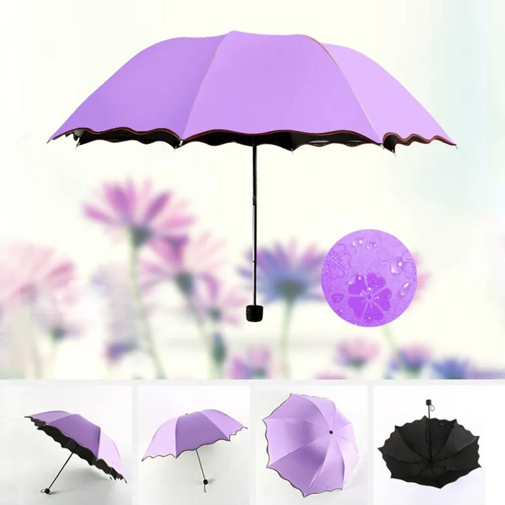 

Travel Parasol Folding Rain Windproof Umbrella Folding Anti-UV Sun/Rain Umbrella Umbrella Sun Umbrella Strong Windproof 2021#40