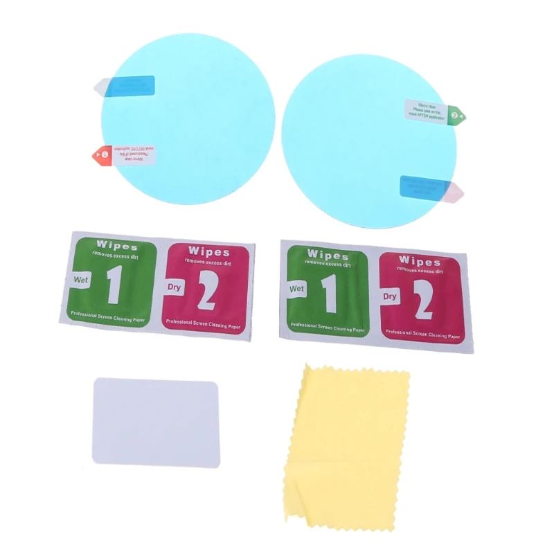 Новинка 1 пара автомобильная противотуманная пленка противотуманное покрытие