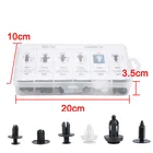 100 шт. пластиковых автомобильных заклепок HE26 для Audi Q3 Q5 SQ5 Q7 A1 A3 S3 A4 S4 RS4 RS5 A5 A6 S6 C6 C7 S5 A7 S7 A8 TT