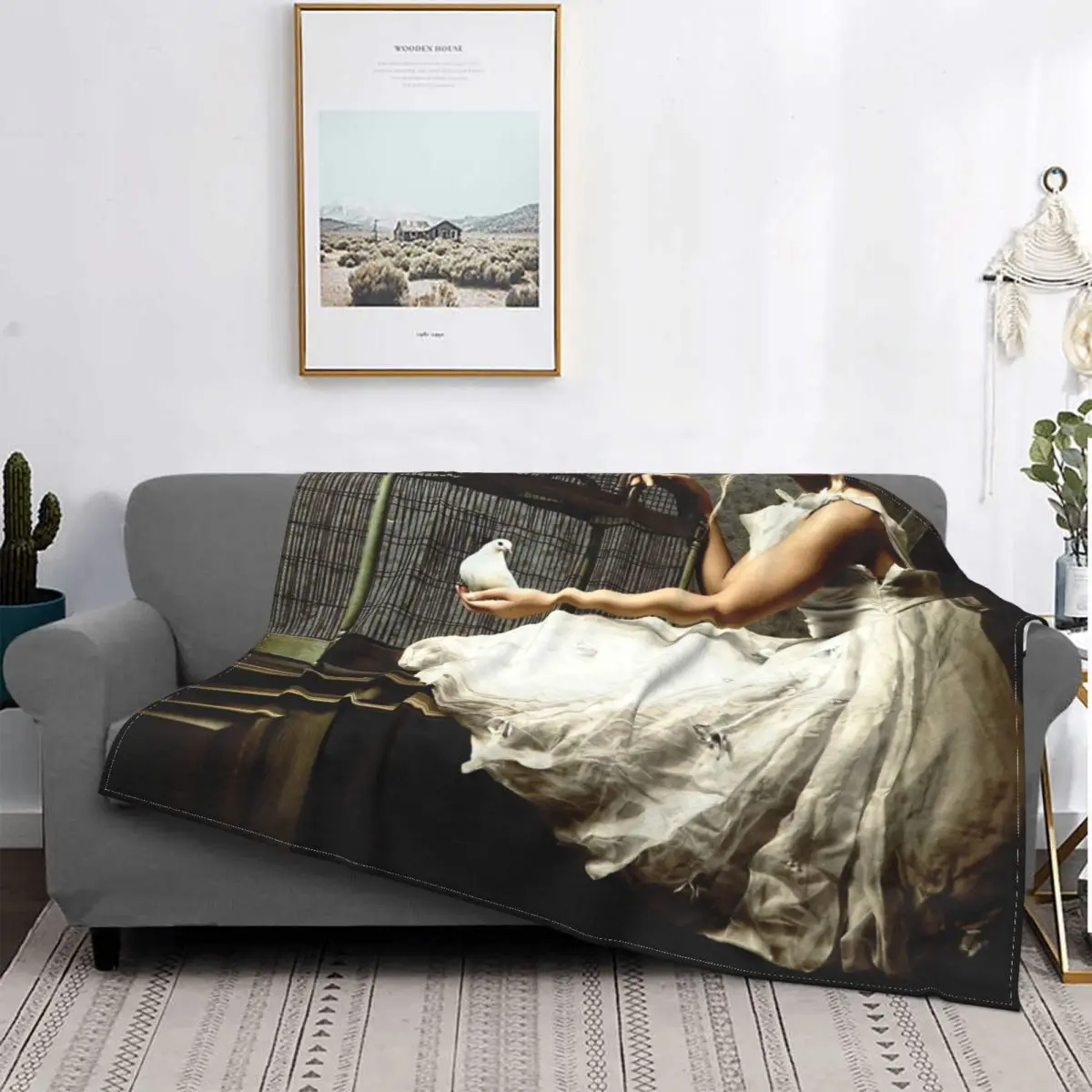 

Белое одеяло с голубями покрывало для кровати плед покрывало 135 муслиновое одеяло пледы и покрывала