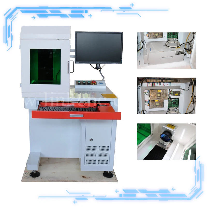 JNLINK фабричная поставка волоконно лазерная маркировочная машина с ЧПУ