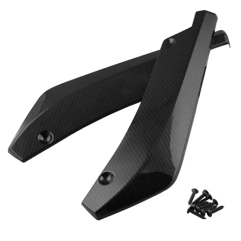 VODOOL 2 шт. Универсальный Автомобильный задний бампер спойлер Canards обёрточная