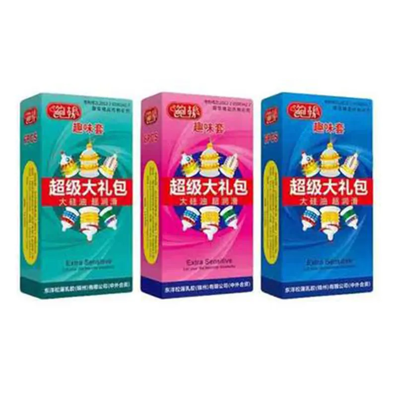 Весело веселье 6 шт. презервативы для вечеринок Пикантная Уникальная дизайн