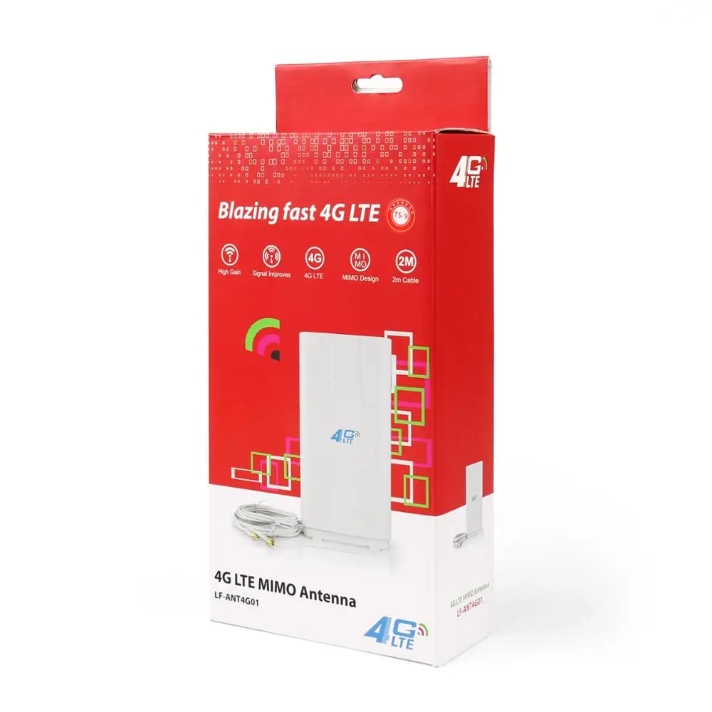 Artudatech 3G 4G 88dBi LTE MIMO антенна 700 МГц 2600 2 м провод с разъемом для разъема помещения