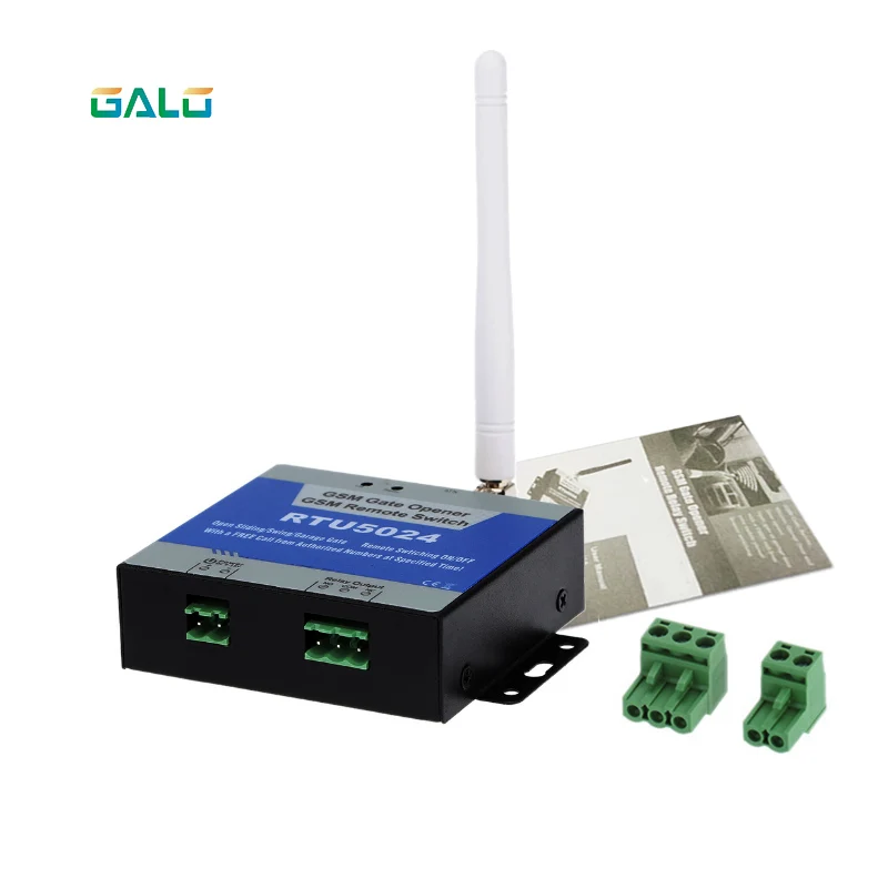 

GSM Gate Opener Relay Switch Wireless Door Opener Remote Control Door Access Kit RTU5024