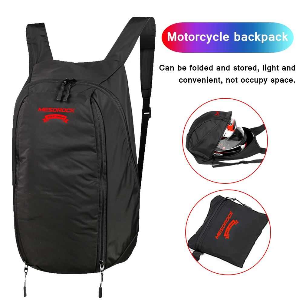 

20-28L Motorcycle bag Motorbike Seat Pack Waterproof Backpack Multifunctional Helmet Storage Bag for Outdoor Sports Riding