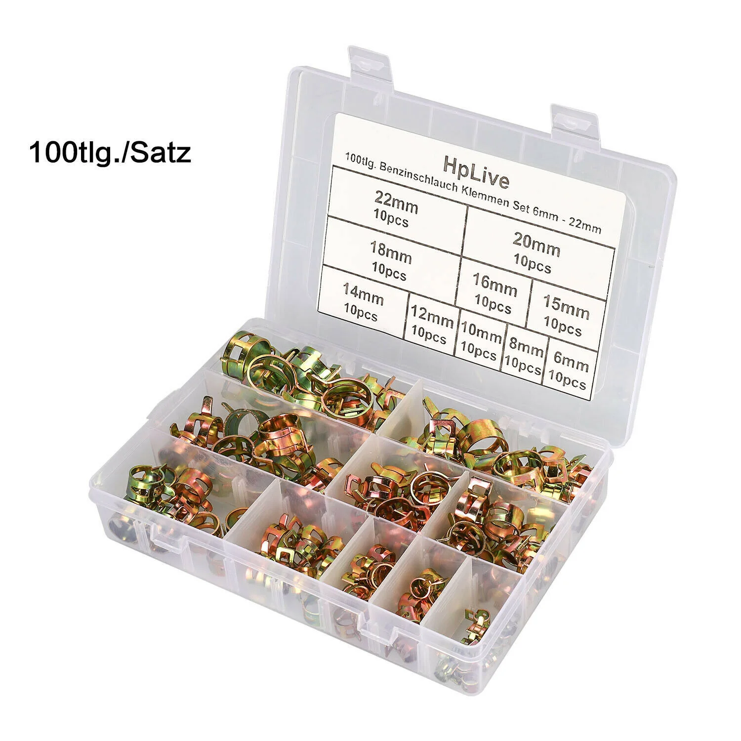 Зажим для шланга с коробкой сменный крепеж аксессуары водопроводной трубы