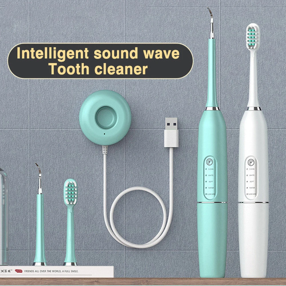 

Беспроводной индукционный зубной скалер 2 в 1, ультразвуковой автоматический прибор для чистки зубов, водонепроницаемый прибор для чистки з...