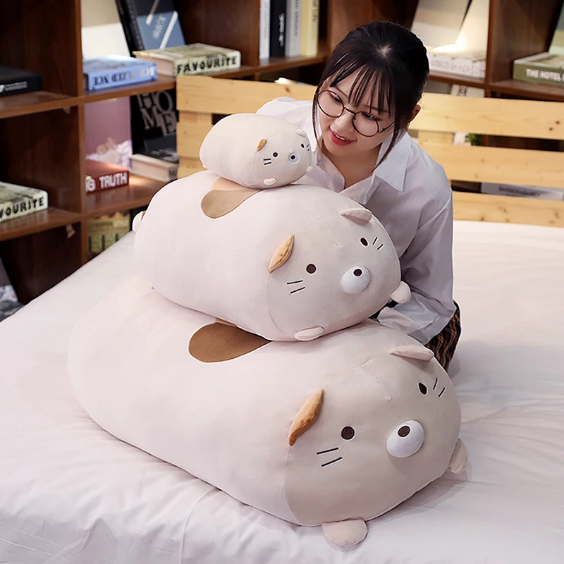 Гигантская подушка 60/90 см мягкая Sumikko gurashi хлопчатобумажная Наволочка на подушку