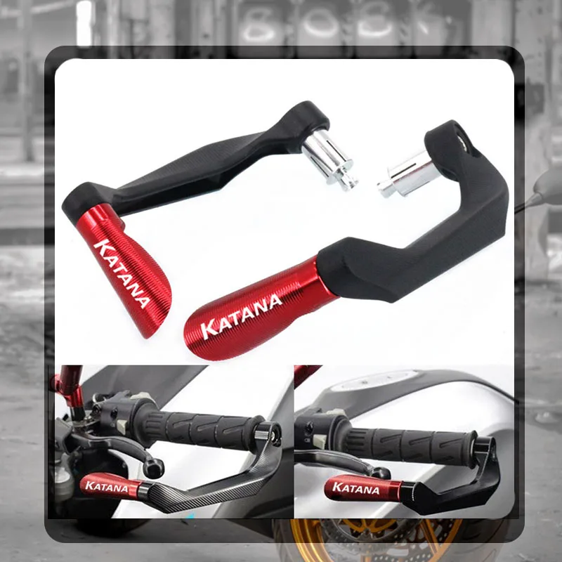 Для SUZUKI KATANA 600 GSXF600 GSXF750 GSX600F мотоциклетные 7/8 &quot22 мм CNC ручки на руль защита