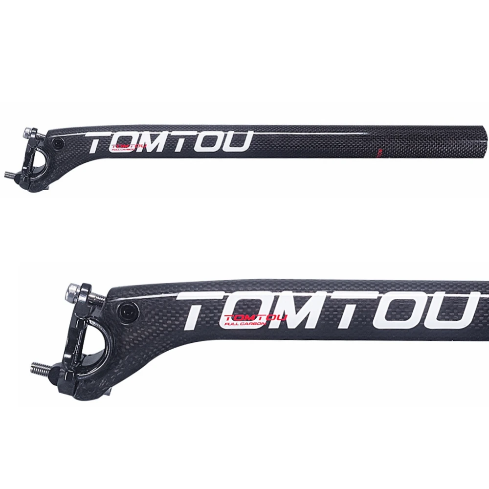 Белый глянцевый 3K руль для горного велосипеда TOMTOU горный велосипед + стержень