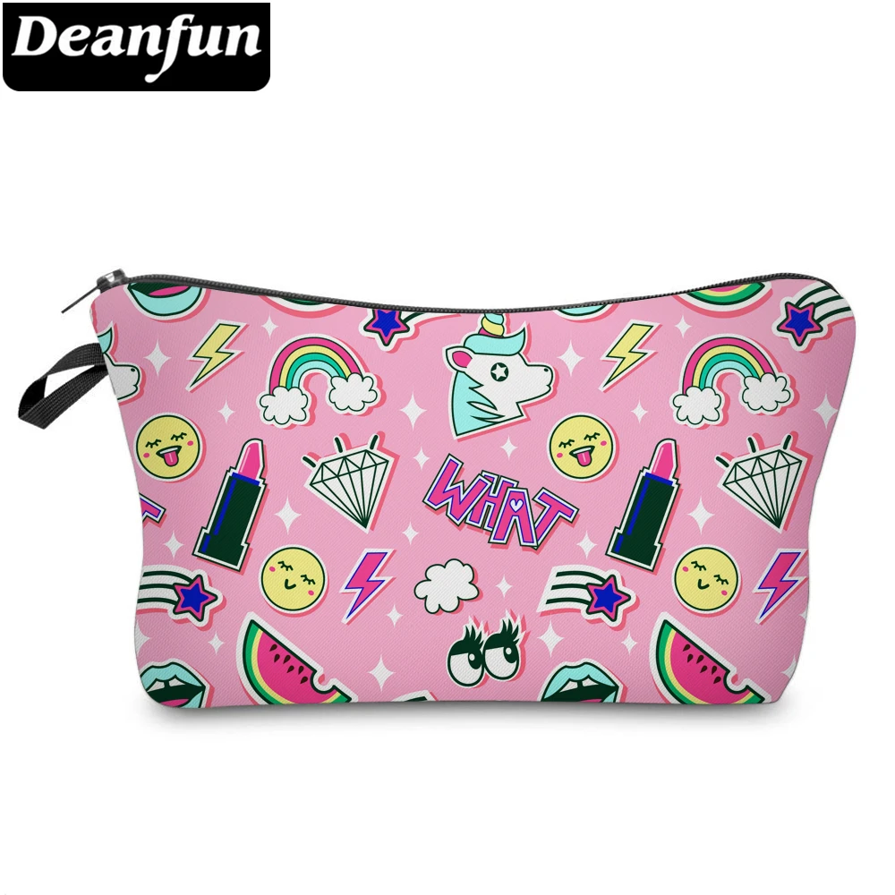 Deanfun розовый забавные аксессуары принты макияж Сумка водонепроницаемая