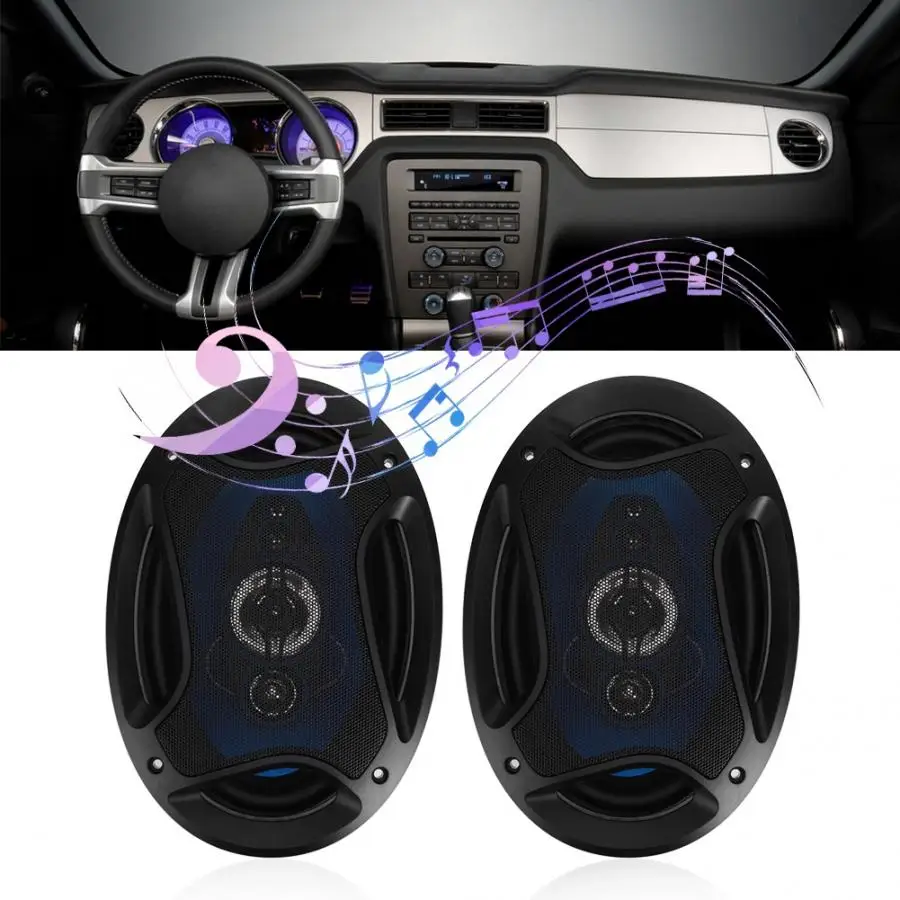 Parlantes para Авто 6x9in 1000 Вт Пара Hi-Fi стерео аудио коаксиальные динамики