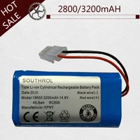 high quality 14 8v 2800mah3200mah chuwi battery rechargeable battery for ilife ecovacs a4s v7s a6 v7s pro chuwi ilife battery