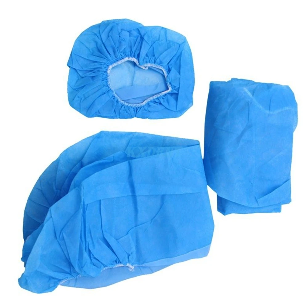 Универсальный одноразовый чехол на стул для стоматологии защитный лабораторные