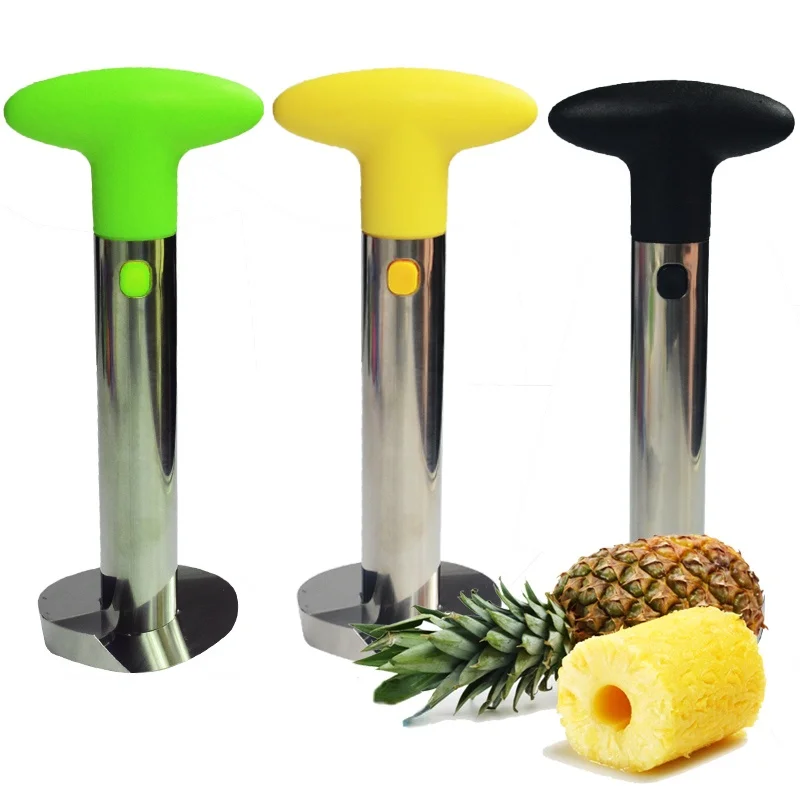 

SHELLY LIFE Stainless Steel Pineapple Peeler Kitchen Accessories Fruit Knife Cutter Cooking Tools Pineapple Corer Slicer Cutter
