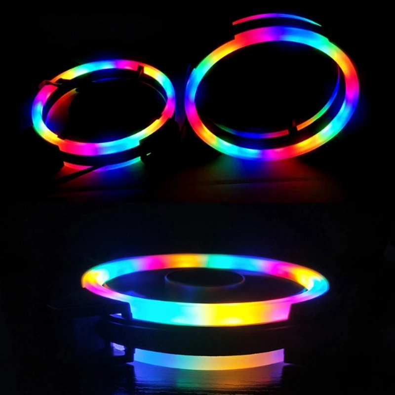 RGB изменяющий цвет симфония светодиодный светильник настольный компьютер сделай