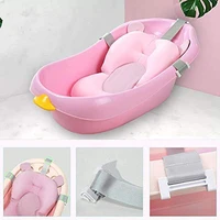 baby shower bath tub seat toddler kids bath net newborn bathtub non slip safety 2021 new support shower mat infant