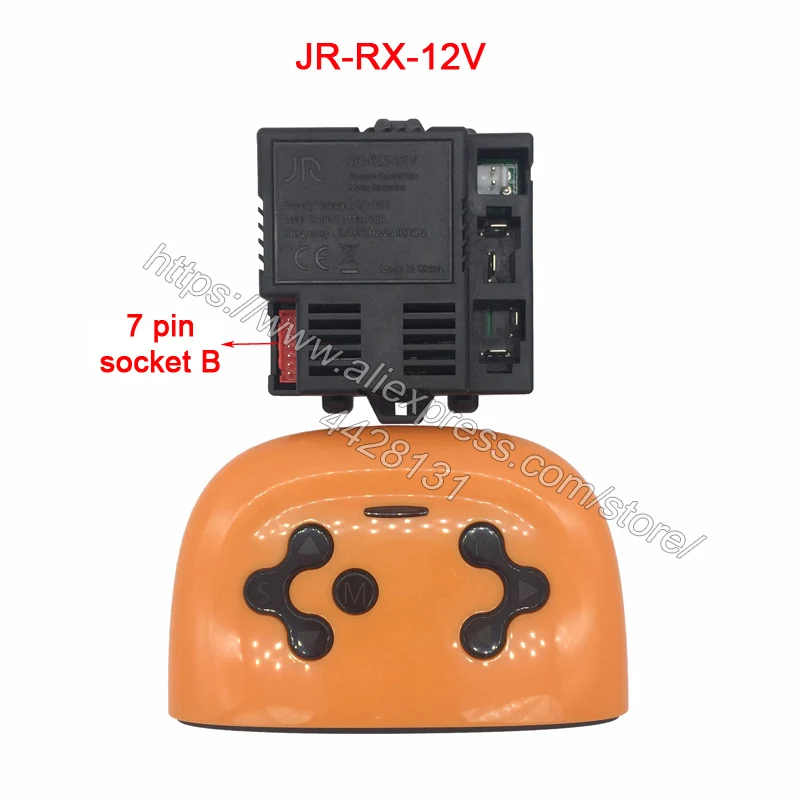 12V B Full set JR/HY Детский Электрический автомобиль bluetooth пульт дистанционного управления приемник, плавный пусковой контроллер JR1705RX и JR1758RX/JR1738RX - Цвет: 12V B Full set