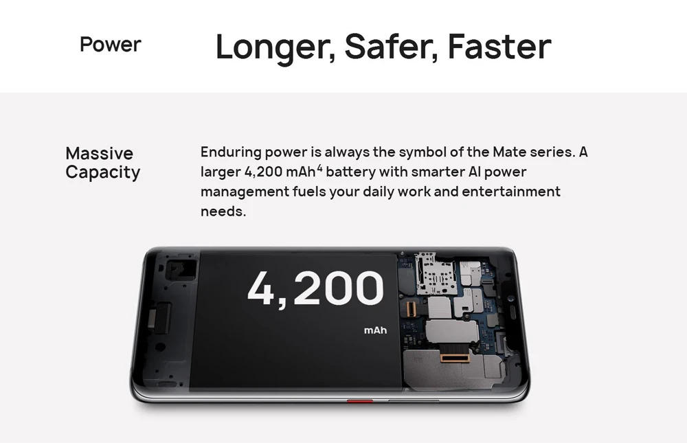 HUAWEI mate 20 Pro, мобильный телефон, полный экран, водонепроницаемый, IP68, 40 МП, 4 камеры, Kirin980, быстрое зарядное устройство, 10 в/4 а, 8 Гб ram, 256 ГБ rom